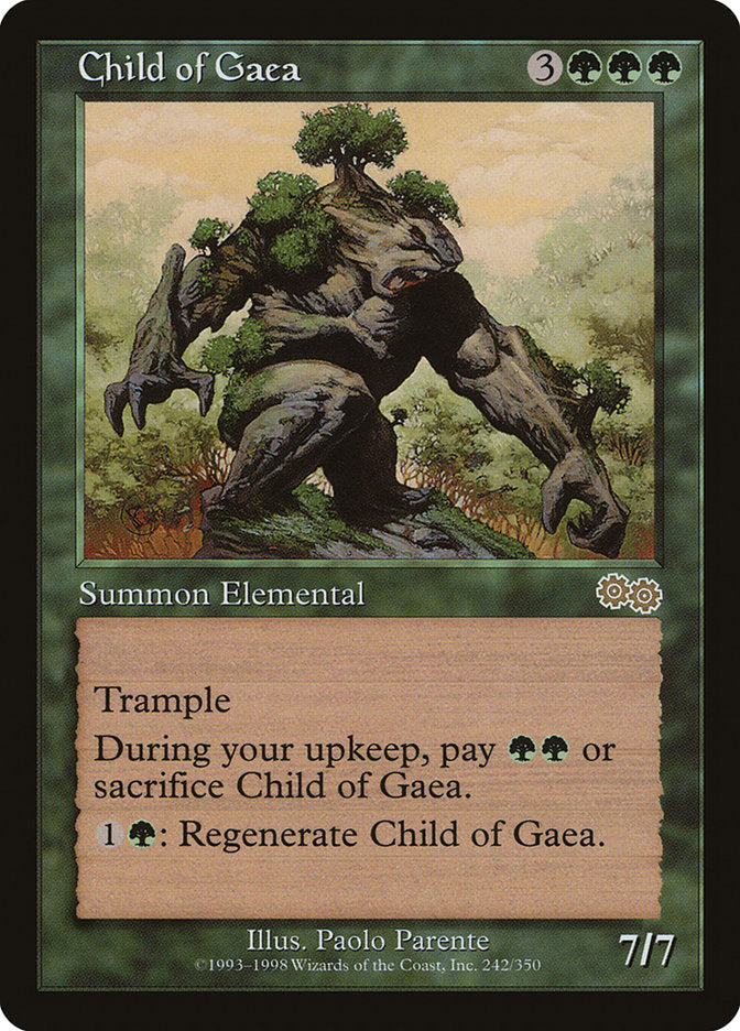 Child of Gaea [Urza's Saga] | Gamers Paradise