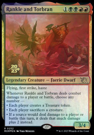 Rankle and Torbran [March of the Machine Prerelease Promos] | Gamers Paradise