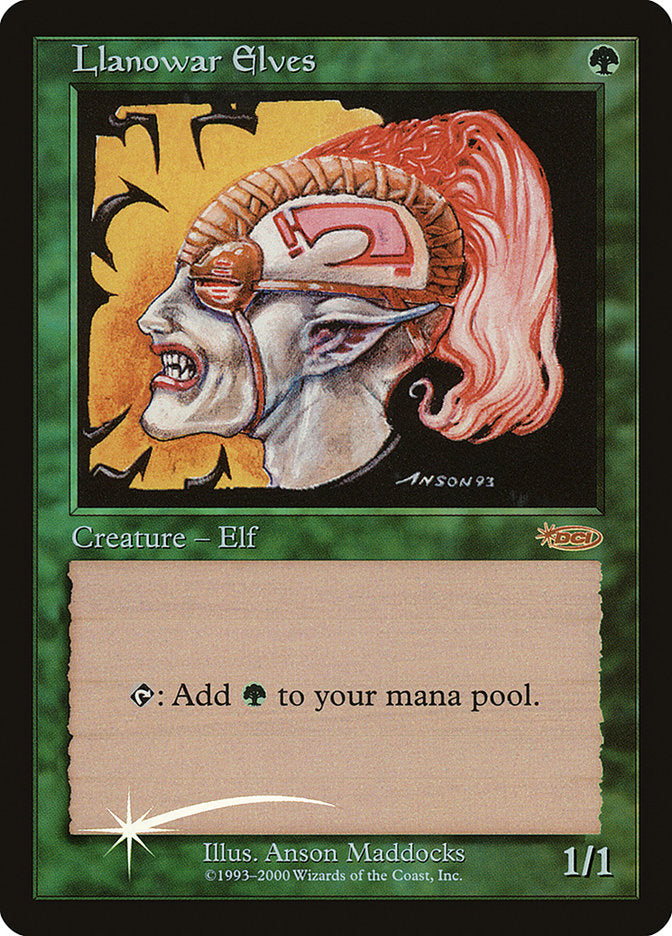 Llanowar Elves [Friday Night Magic 2000] | Gamers Paradise