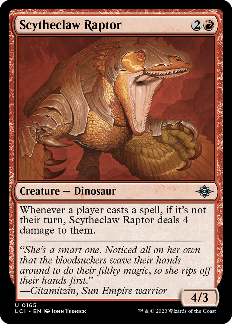 Scytheclaw Raptor [The Lost Caverns of Ixalan] | Gamers Paradise