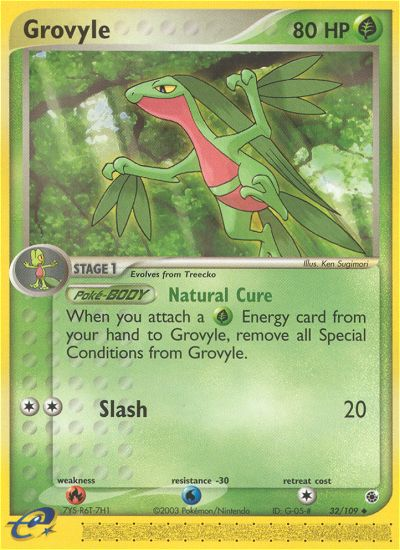 Grovyle (32/109) [EX: Ruby & Sapphire] | Gamers Paradise