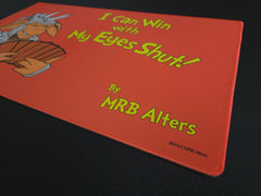 "I Can Win With My Eyes Shut" Roger Playmat | Gamers Paradise