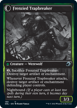 Outland Liberator // Frenzied Trapbreaker [Innistrad: Double Feature] | Gamers Paradise
