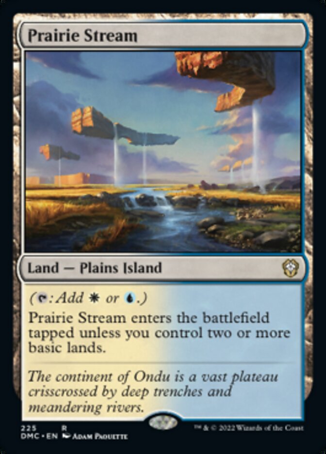 Prairie Stream [Dominaria United Commander] | Gamers Paradise