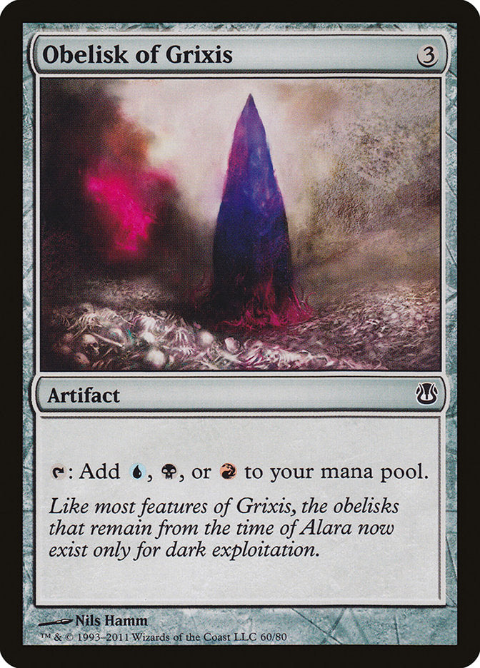 Obelisk of Grixis [Duel Decks: Ajani vs. Nicol Bolas] | Gamers Paradise