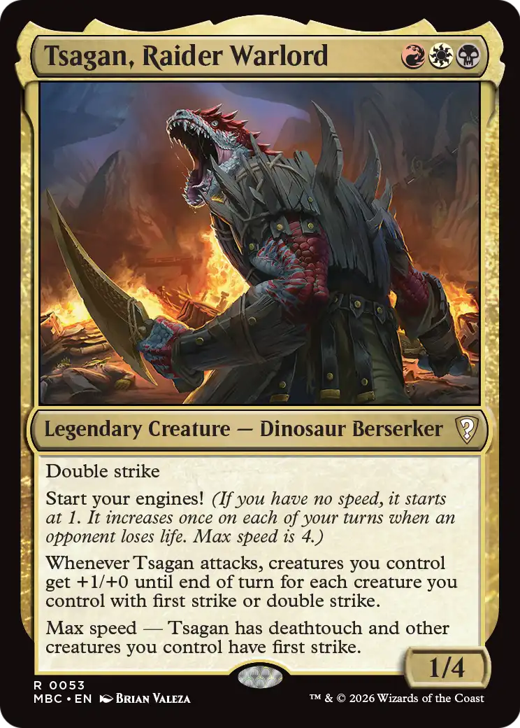 Tsagan, Raider Warlord [Mystery Booster: Commander Edition] | Gamers Paradise