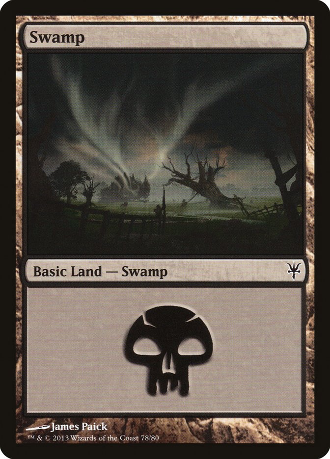 Swamp (78) [Duel Decks: Sorin vs. Tibalt] | Gamers Paradise