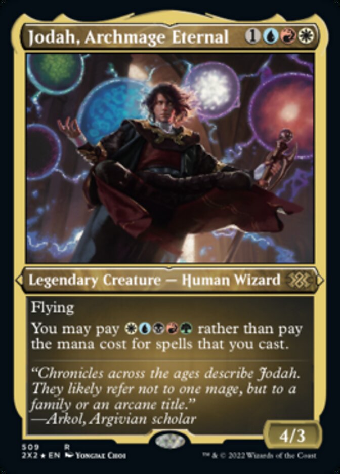 Jodah, Archmage Eternal (Foil Etched) [Double Masters 2022] | Gamers Paradise