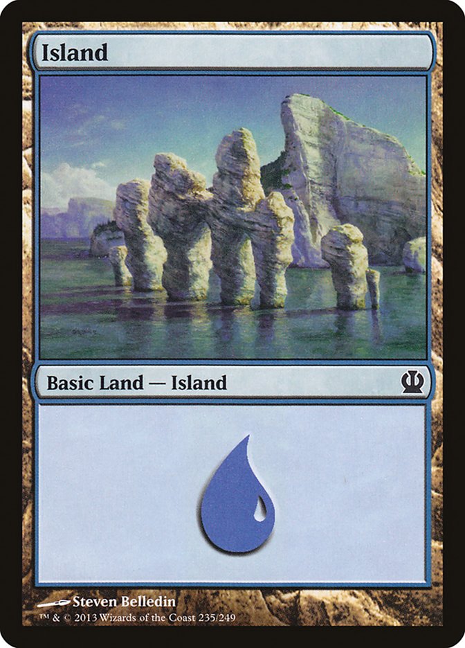Island (235) [Theros] | Gamers Paradise