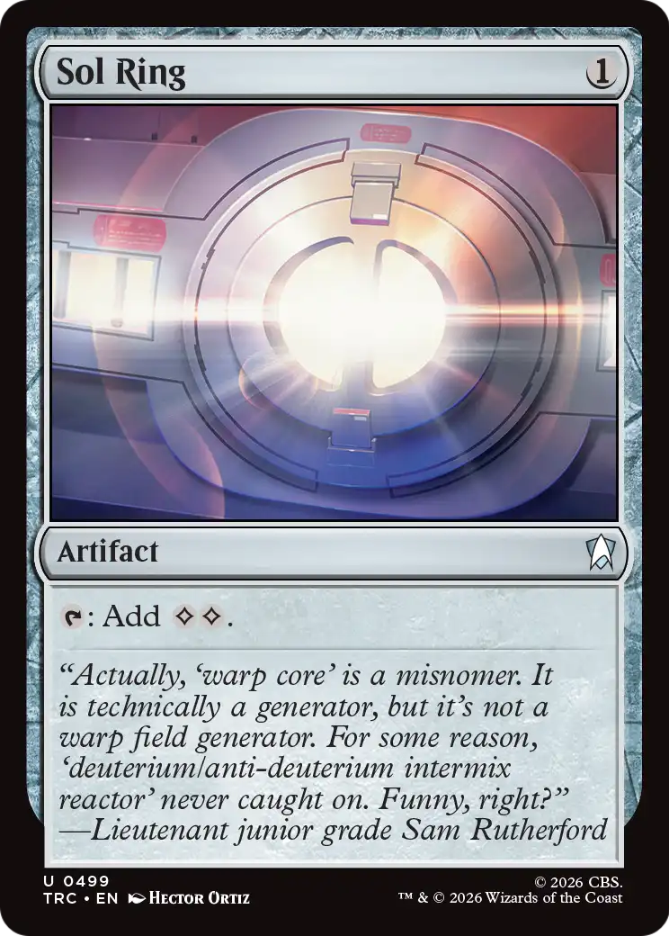 Sol Ring [Star Trek Commander] | Gamers Paradise