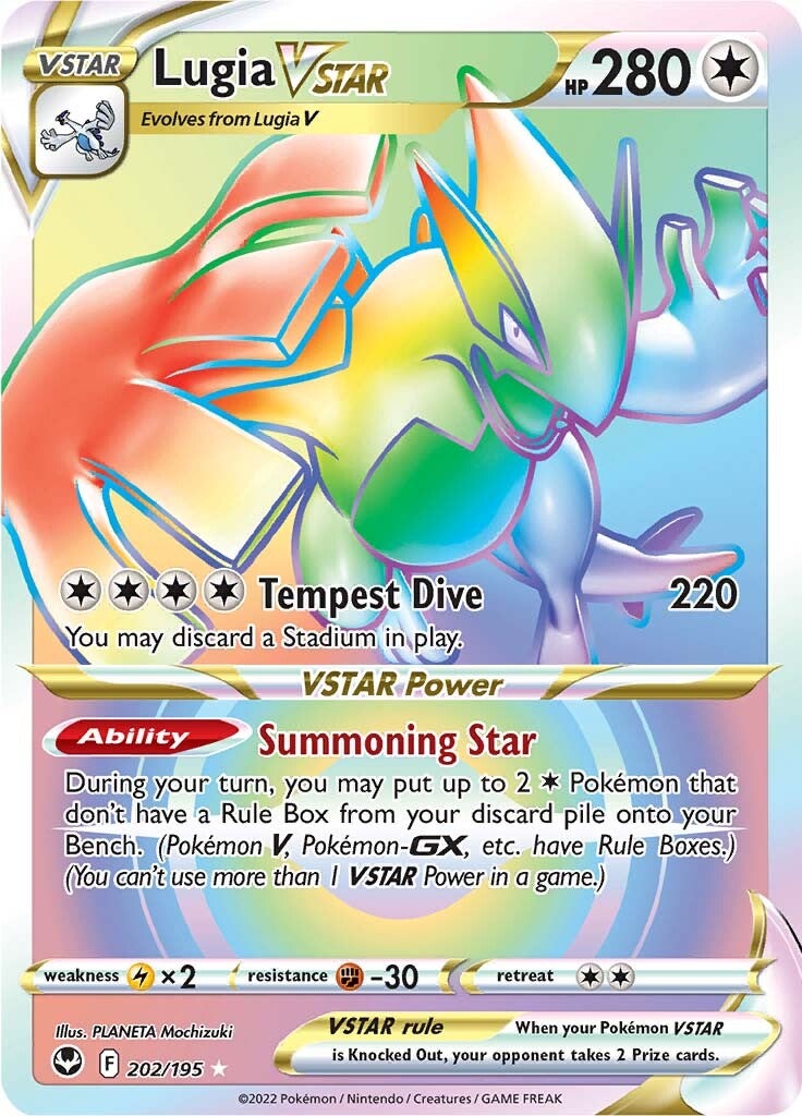 Lugia VSTAR (202/195) [Sword & Shield: Silver Tempest] | Gamers Paradise