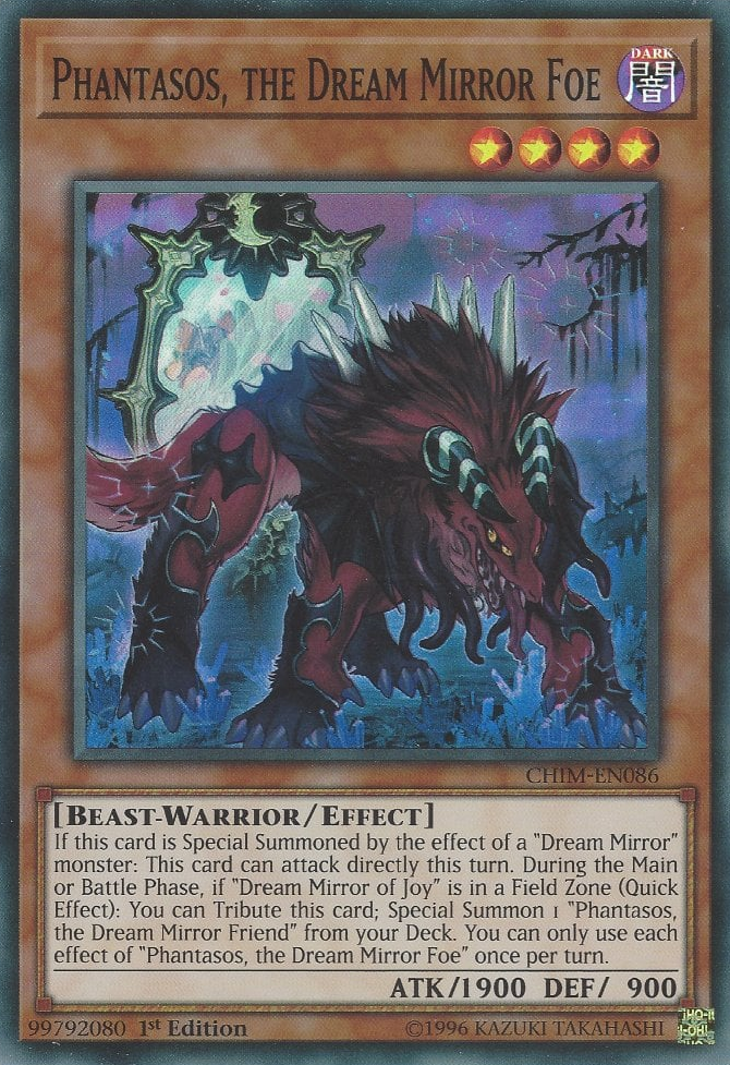 Phantasos, the Dream Mirror Foe [CHIM-EN086] Super Rare | Gamers Paradise