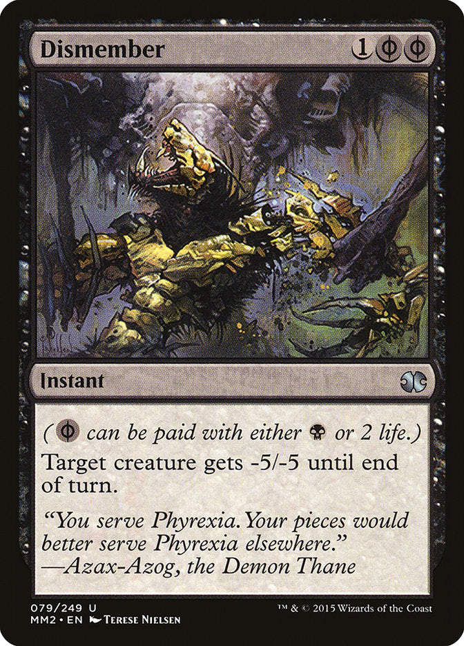 Dismember [Modern Masters 2015] | Gamers Paradise