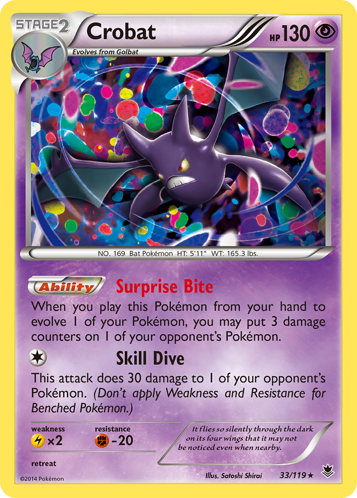 Crobat (33/119) [XY: Phantom Forces] | Gamers Paradise