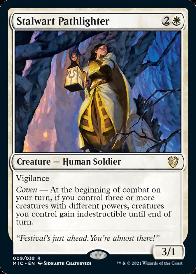 Stalwart Pathlighter [Innistrad: Midnight Hunt Commander] | Gamers Paradise