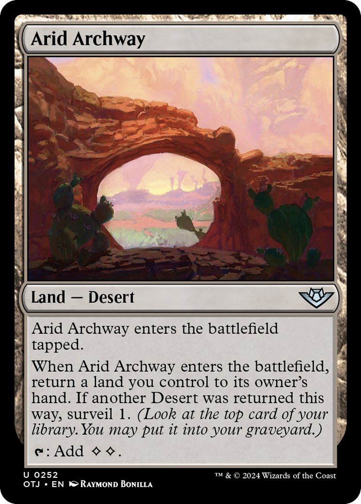 Arid Archway [Outlaws of Thunder Junction] | Gamers Paradise