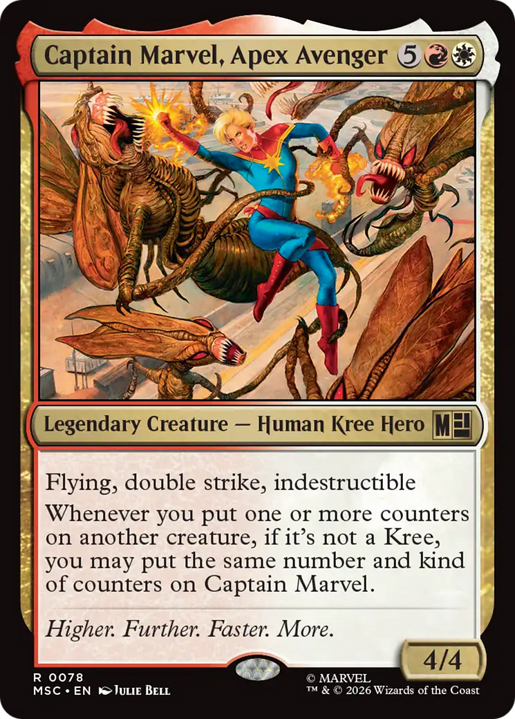 Captain Marvel, Apex Avenger [Marvel Super Heroes Commander] | Gamers Paradise