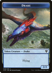 Human Soldier (005) // Drake Double-Sided Token [Commander 2020 Tokens] | Gamers Paradise