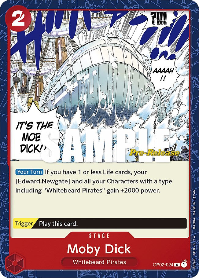 Moby Dick [Paramount War Pre-Release Cards] | Gamers Paradise