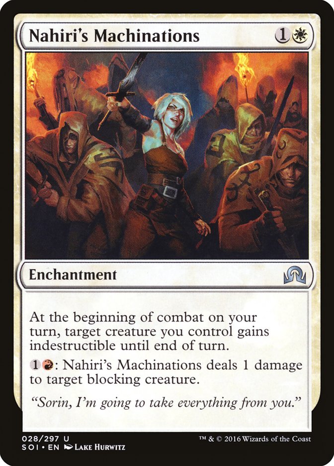 Nahiri's Machinations [Shadows over Innistrad] | Gamers Paradise