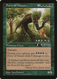 Force of Nature (Oversized) [Oversize Cards] | Gamers Paradise