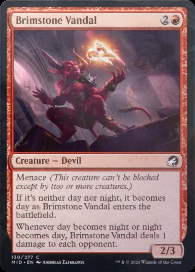 Brimstone Vandal [Innistrad: Midnight Hunt] | Gamers Paradise