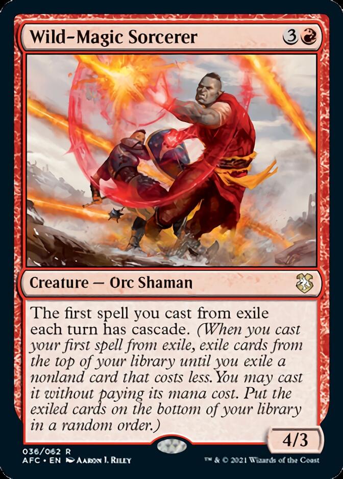 Wild-Magic Sorcerer [Dungeons & Dragons: Adventures in the Forgotten Realms Commander] | Gamers Paradise