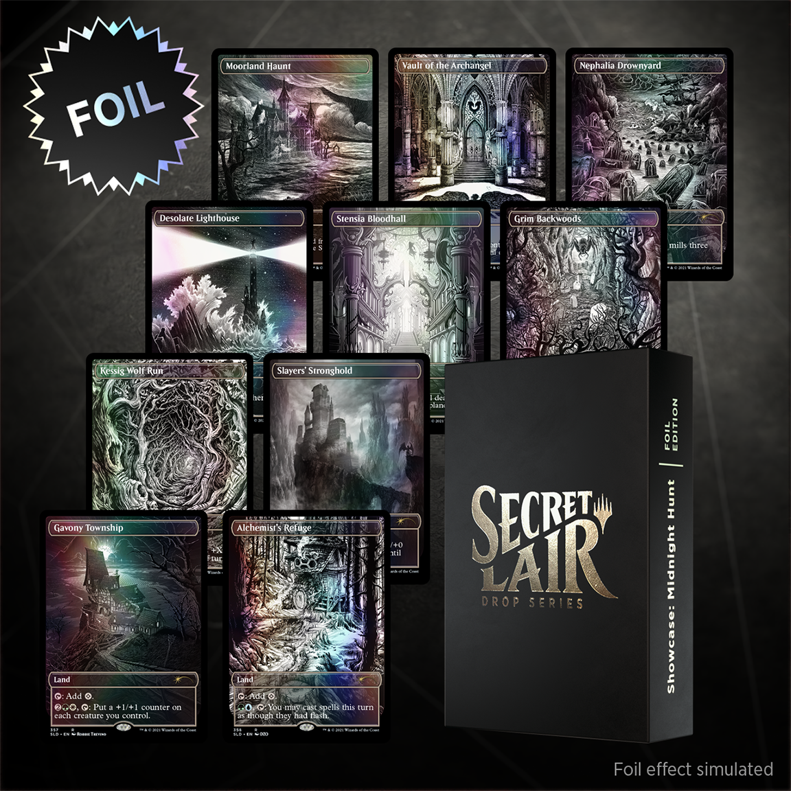 Secret Lair: Drop Series - Showcase (Midnight Hunt - Foil Edition) | Gamers Paradise