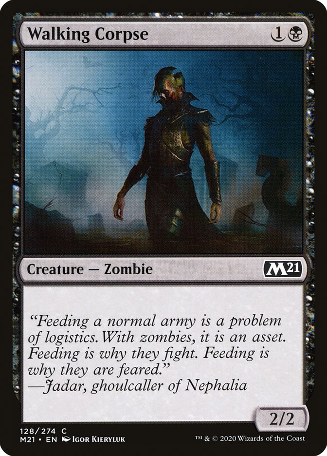Walking Corpse [Core Set 2021] | Gamers Paradise