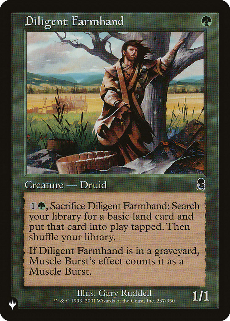 Diligent Farmhand [The List Reprints] | Gamers Paradise