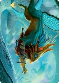 Toski, Bearer of Secrets Art Card (Gold-Stamped Signature) [Kaldheim Art Series] | Gamers Paradise