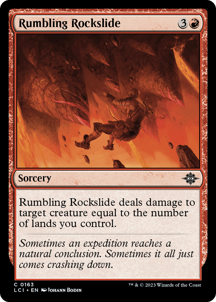 Rumbling Rockslide [The Lost Caverns of Ixalan] | Gamers Paradise