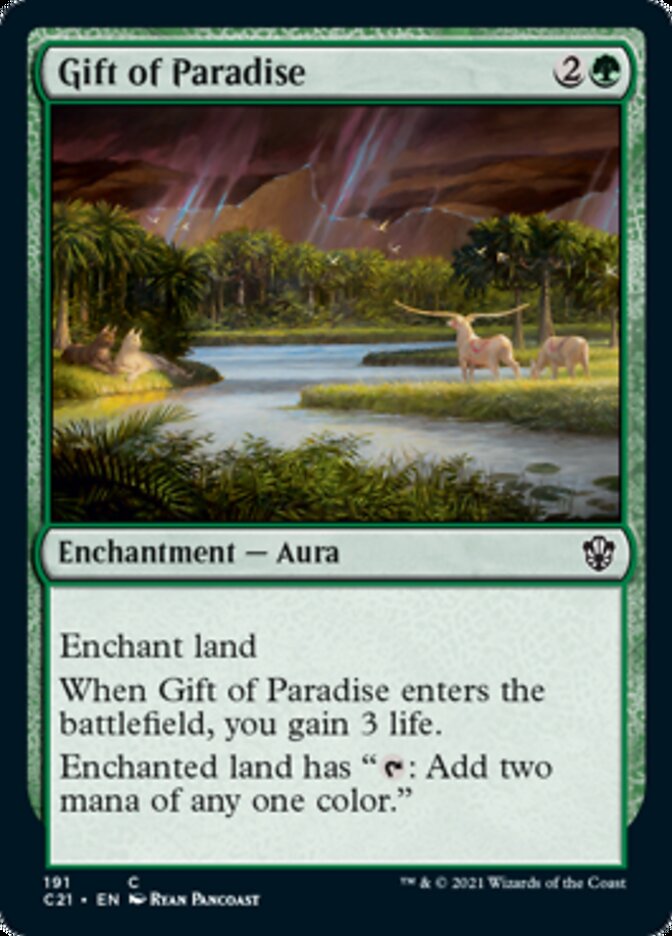 Gift of Paradise [Commander 2021] | Gamers Paradise