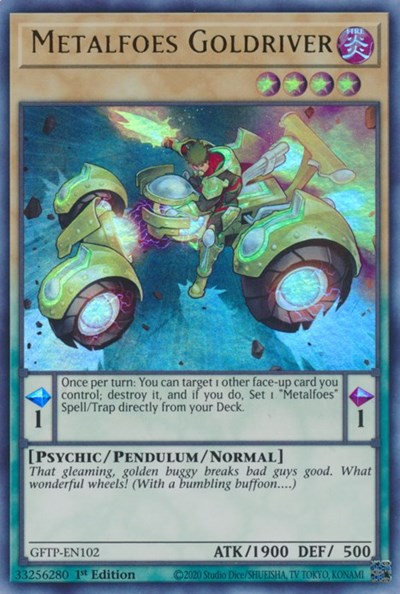 Metalfoes Goldriver [GFTP-EN102] Ultra Rare | Gamers Paradise