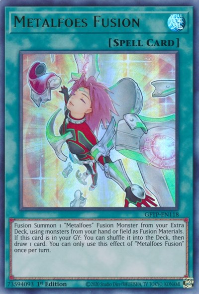 Metalfoes Fusion [GFTP-EN118] Ultra Rare | Gamers Paradise