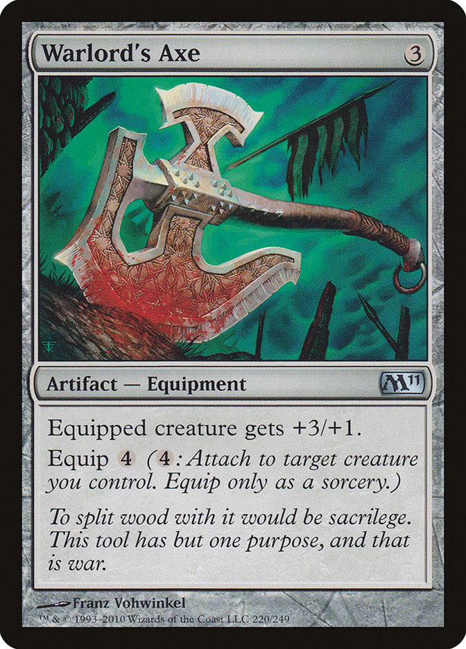 Warlord's Axe [Magic 2011] | Gamers Paradise