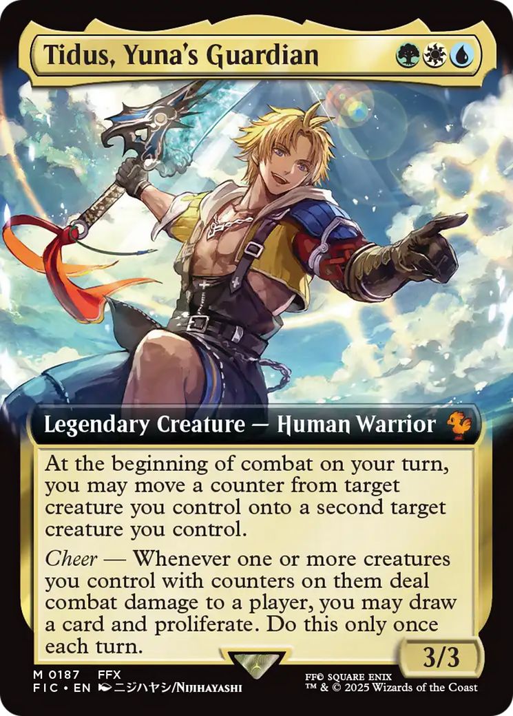 Tidus, Yuna's Guardian (Extended Art) [FINAL FANTASY Commander] | Gamers Paradise