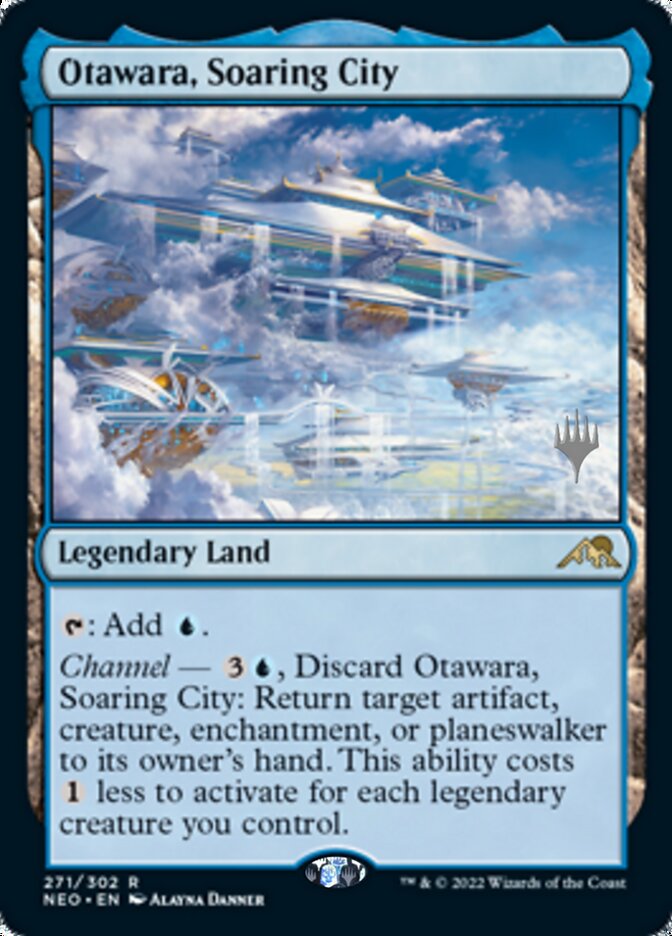 Otawara, Soaring City (Promo Pack) [Kamigawa: Neon Dynasty Promos] | Gamers Paradise