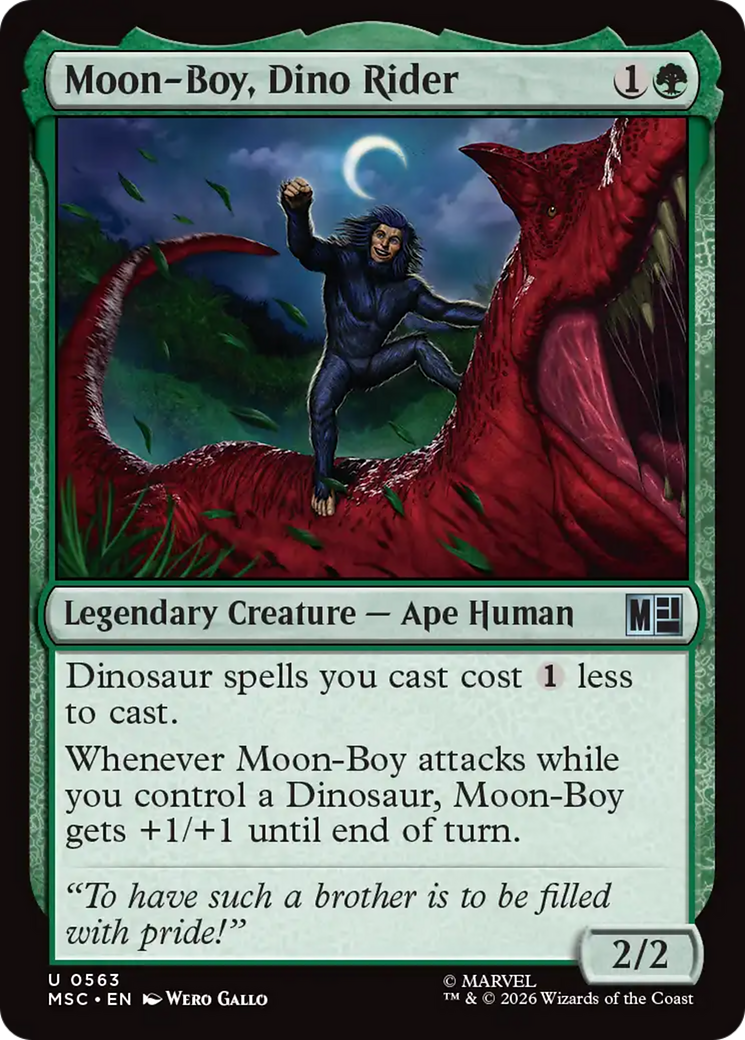 Moon-Boy, Dino Rider [Marvel Super Heroes Commander] | Gamers Paradise
