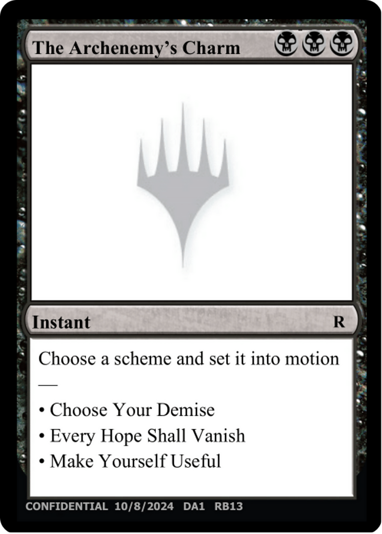 The Archenemy's Charm [Unknown Event] | Gamers Paradise