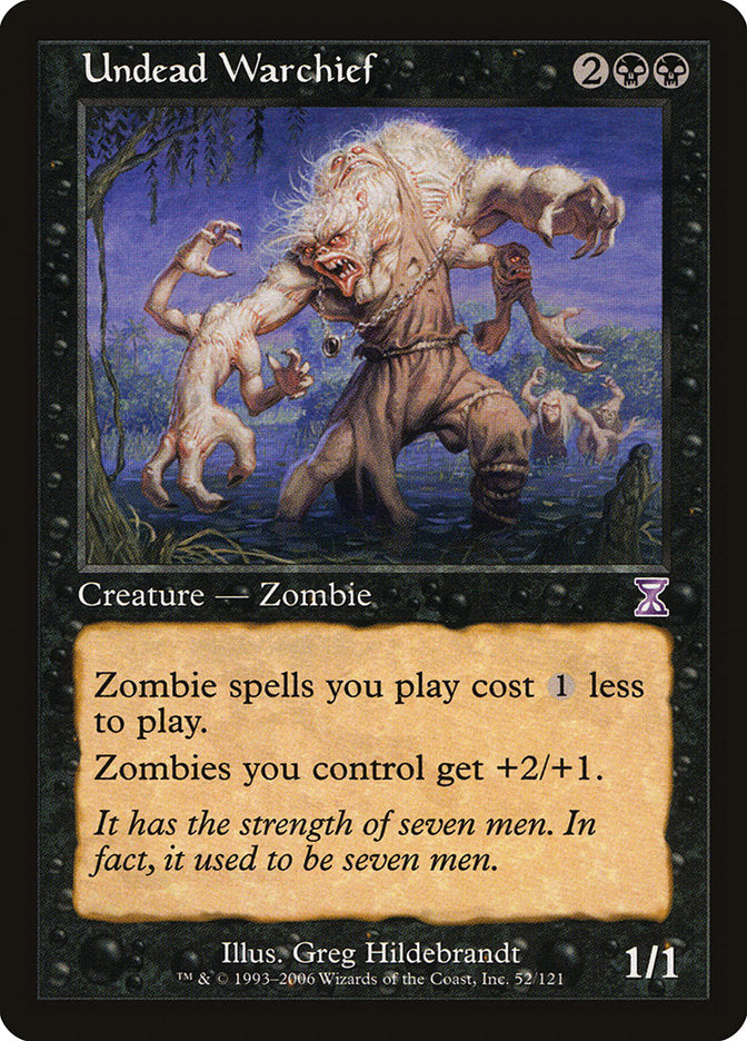 Undead Warchief [Time Spiral Timeshifted] | Gamers Paradise