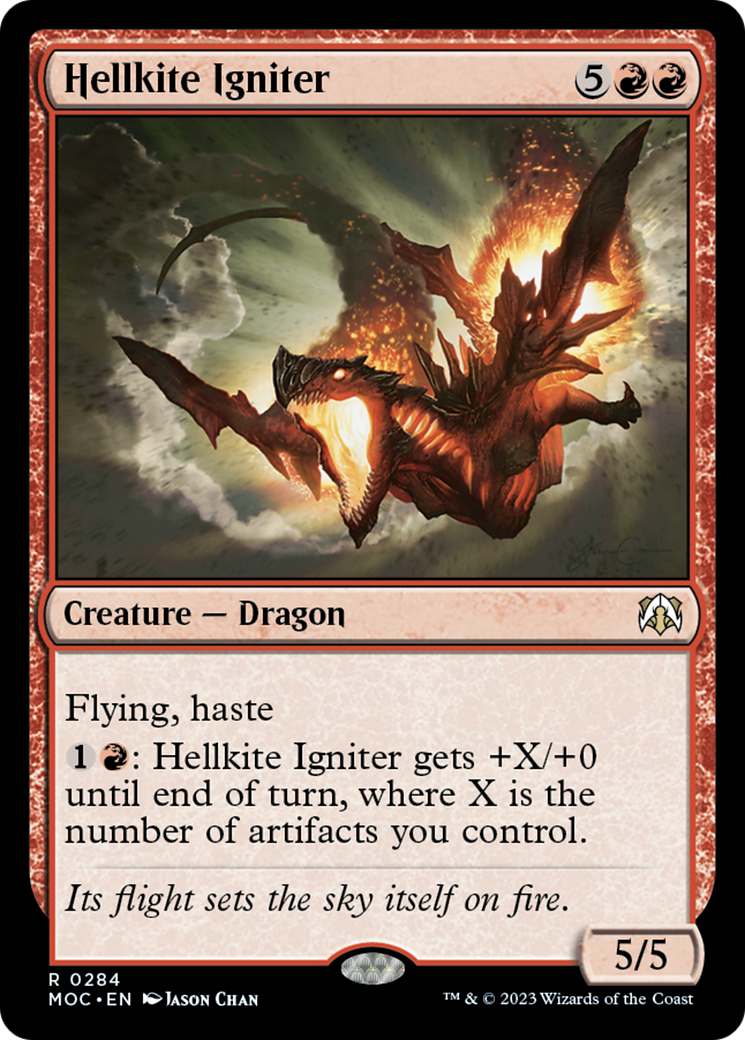 Hellkite Igniter [March of the Machine Commander] | Gamers Paradise