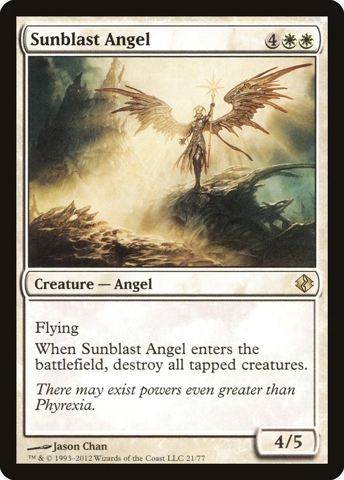 Sunblast Angel [Duel Decks: Venser vs. Koth] | Gamers Paradise