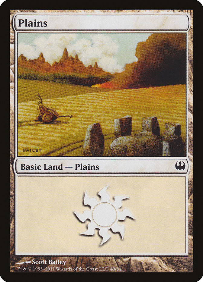 Plains (40) [Duel Decks: Knights vs. Dragons] | Gamers Paradise