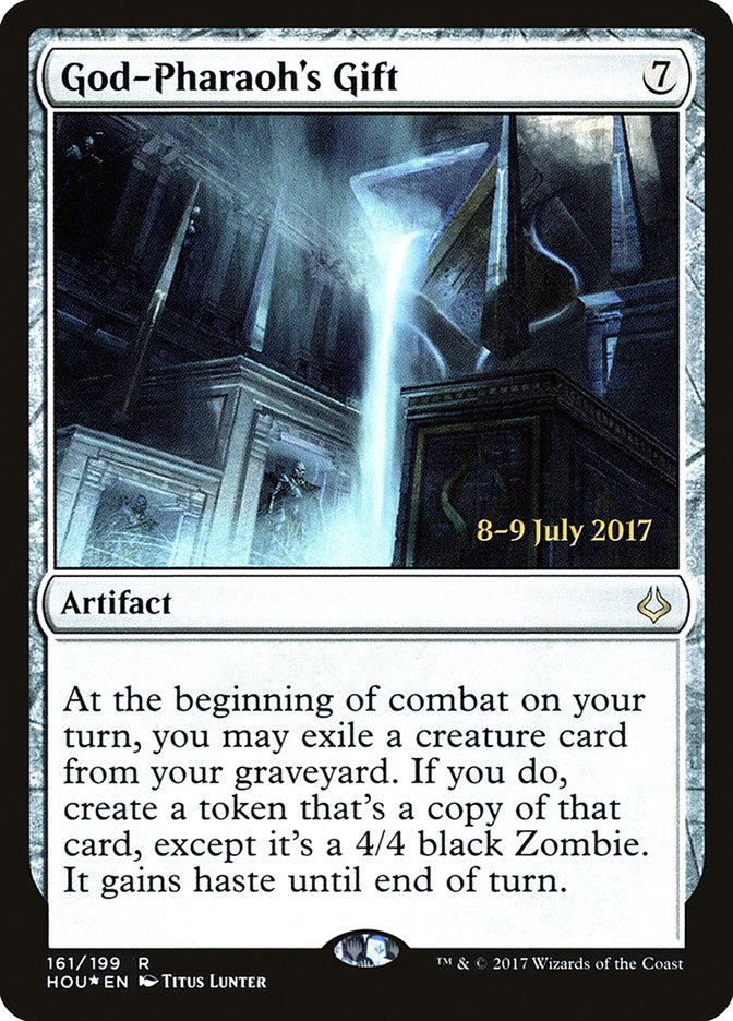 God-Pharaoh's Gift [Hour of Devastation Prerelease Promos] | Gamers Paradise