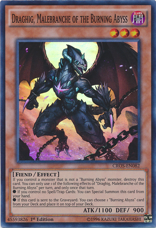 Draghig, Malebranche of the Burning Abyss [CROS-EN082] Super Rare | Gamers Paradise