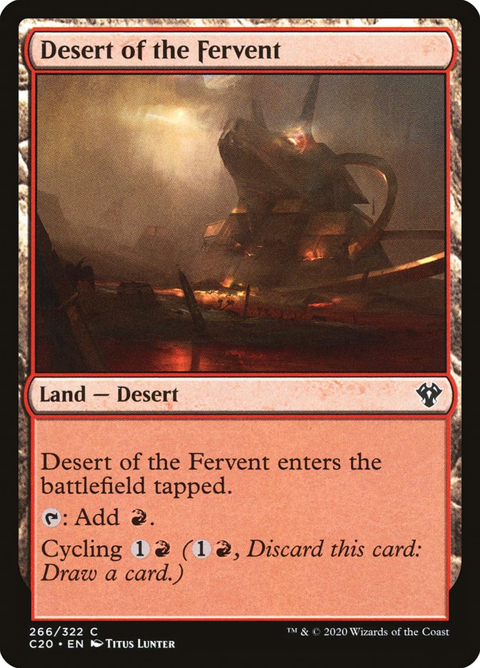 Desert of the Fervent [Commander 2020] | Gamers Paradise