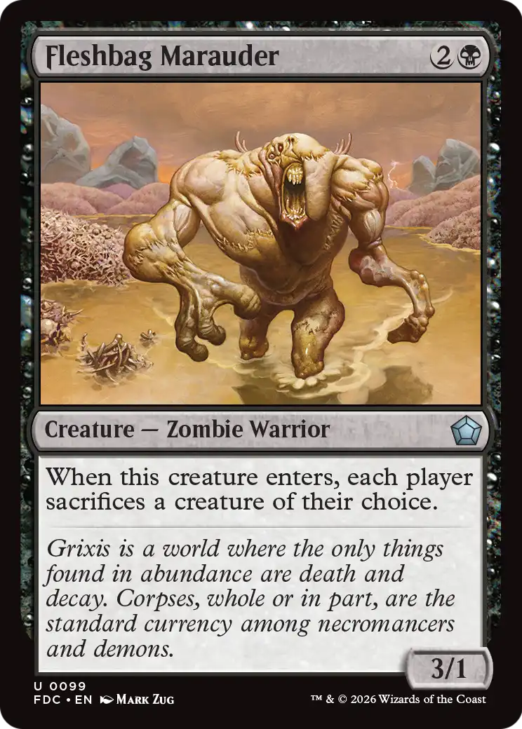 Fleshbag Marauder [Foundations Commander] | Gamers Paradise