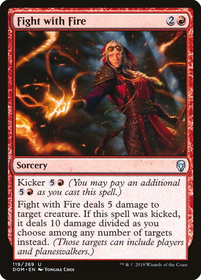 Fight with Fire [Dominaria] | Gamers Paradise