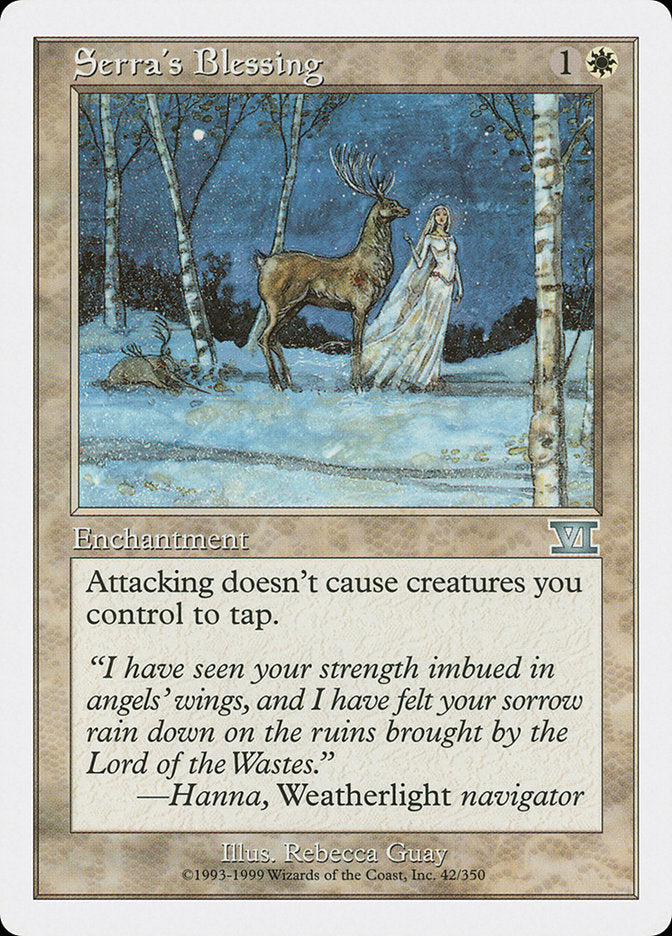Serra's Blessing [Classic Sixth Edition] | Gamers Paradise